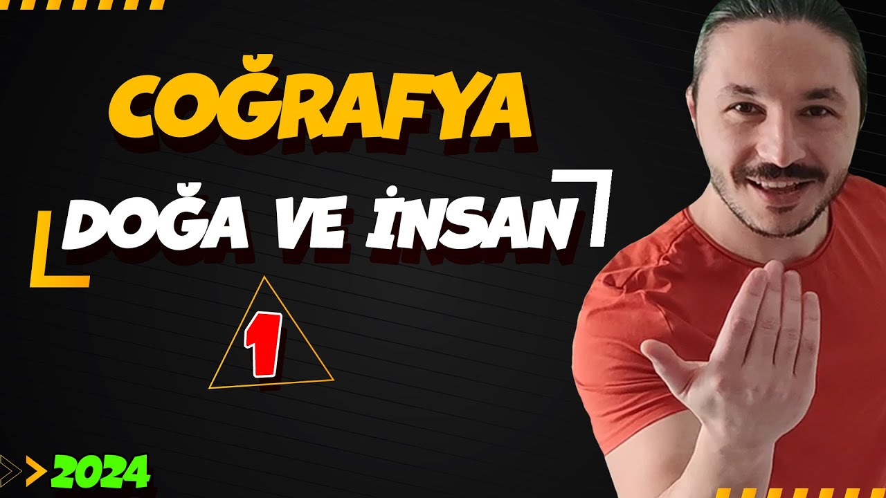 🌍Doğa ve insan konu anlatımı 🔴 39 GÜNDE TYT COĞRAFYA KAMPI-1 📌2025