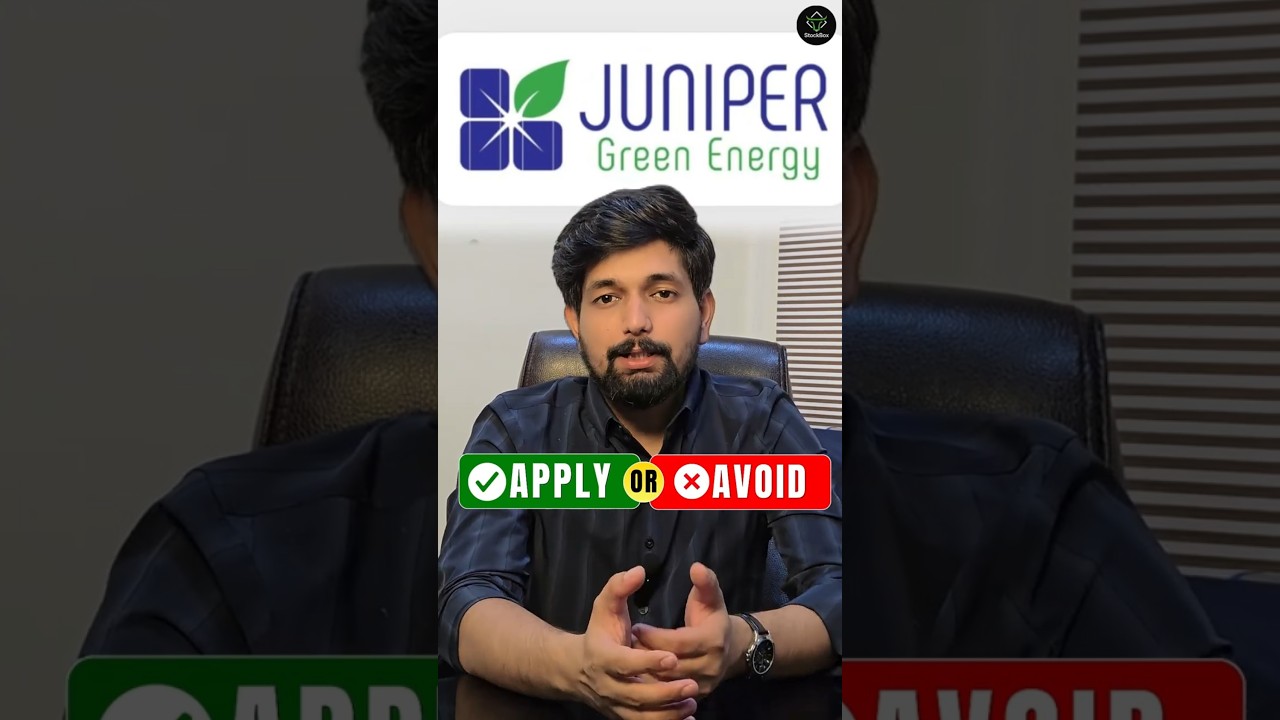 Juniper Green Energy IPO Review 2026: Should You Apply or Avoid? | GMP, Price & Key Risks #shorts