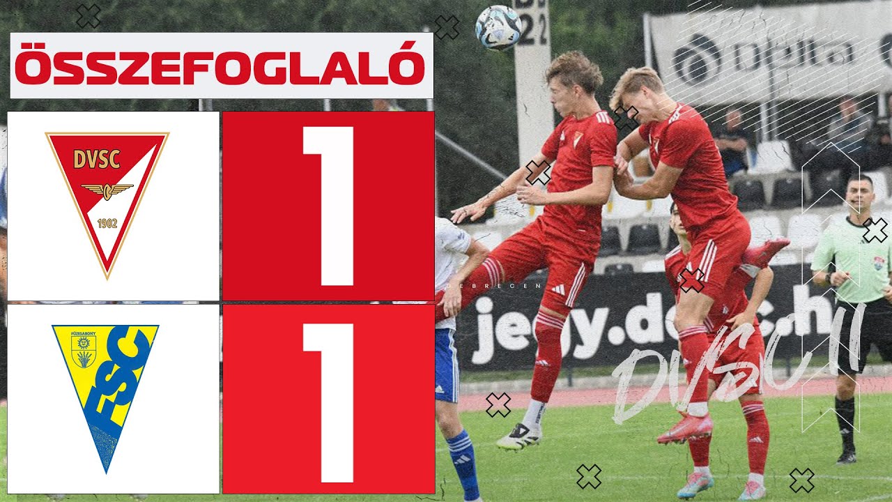 Összefoglaló: DVSC II - Füzesabony SC 1-1