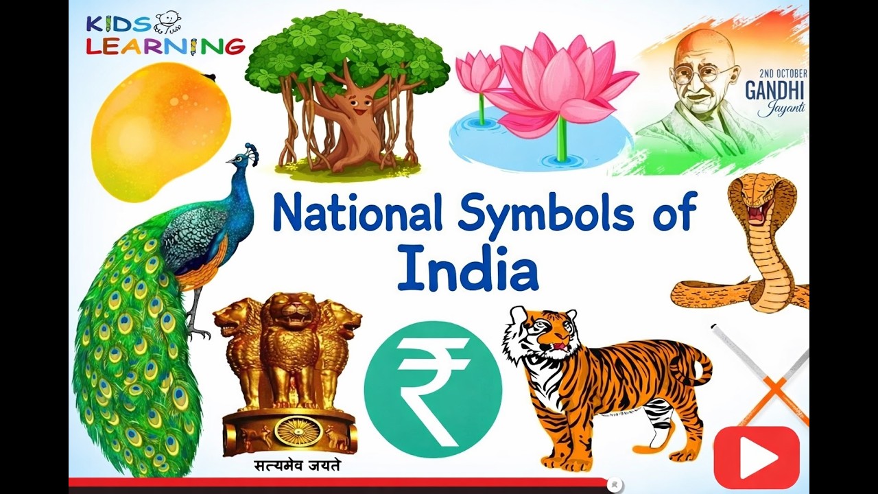 National Symbols Of India  |  Kids Learn