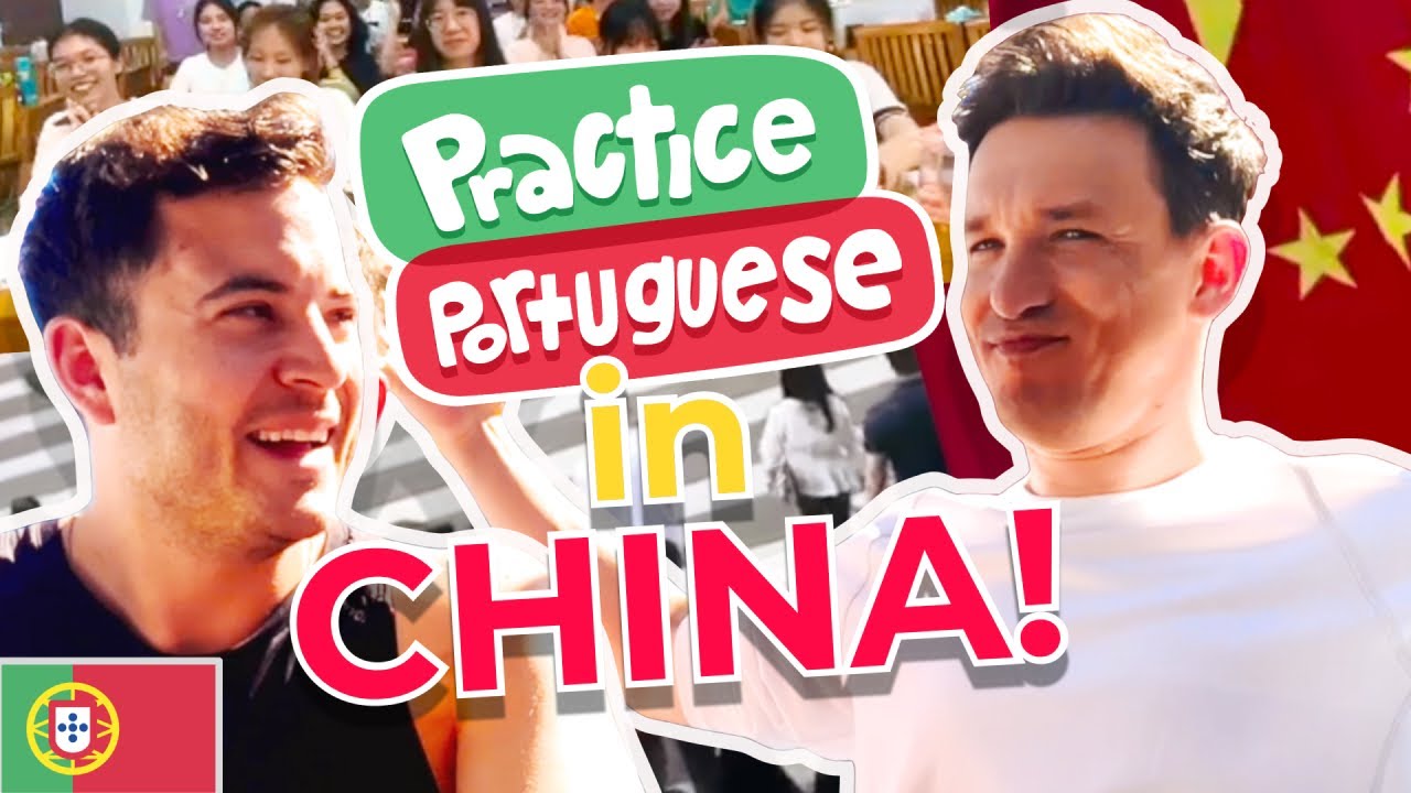 European Portuguese in China! | Practice Portuguese