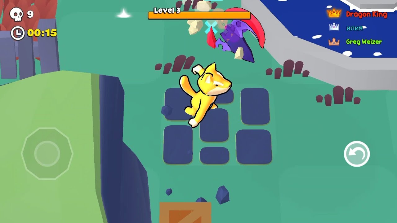 Boomerang war.io 3D(Android iOS/Gameplay) Level 1-3
