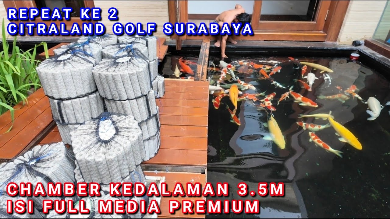 REPEAT KE 2 CHAMBER KEDALAMAN 3.5M ISI MEDIA FULL PREMIUM | CITRALAND GOLF SURABAYA