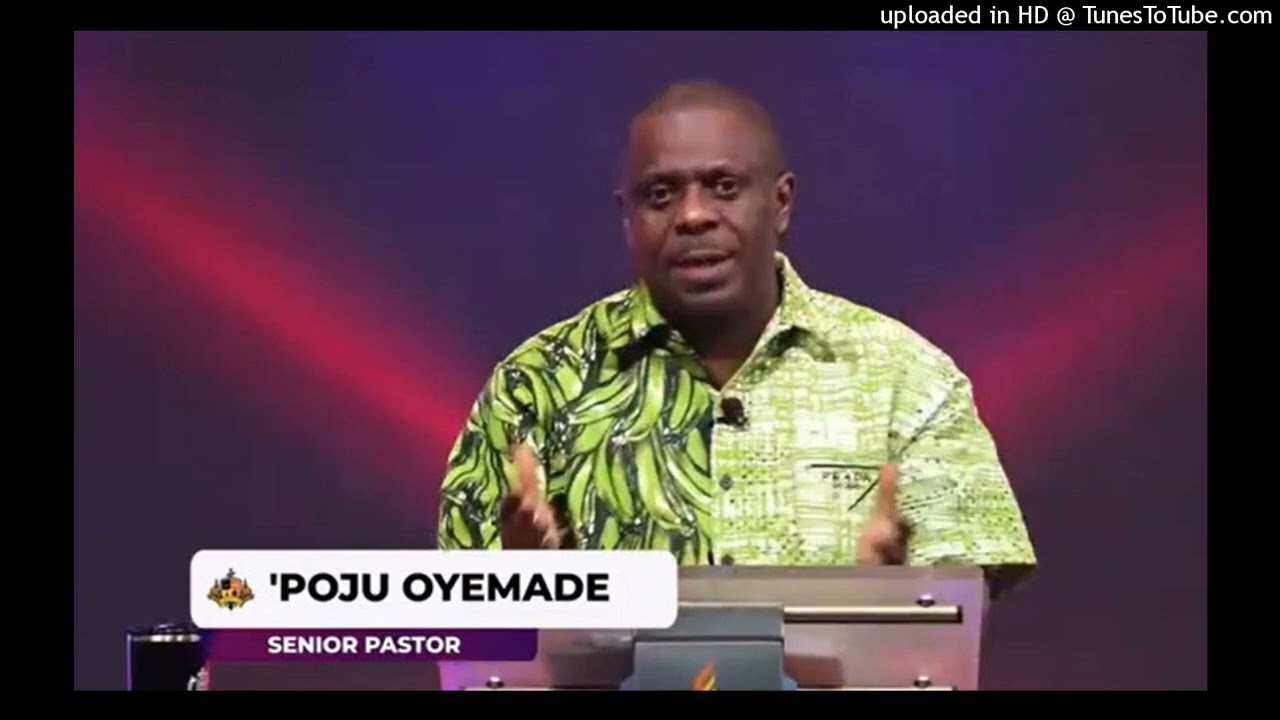 THE MINISTRY OF THE HOLY SPIRIT - PASTOR POJU OYEMADE
