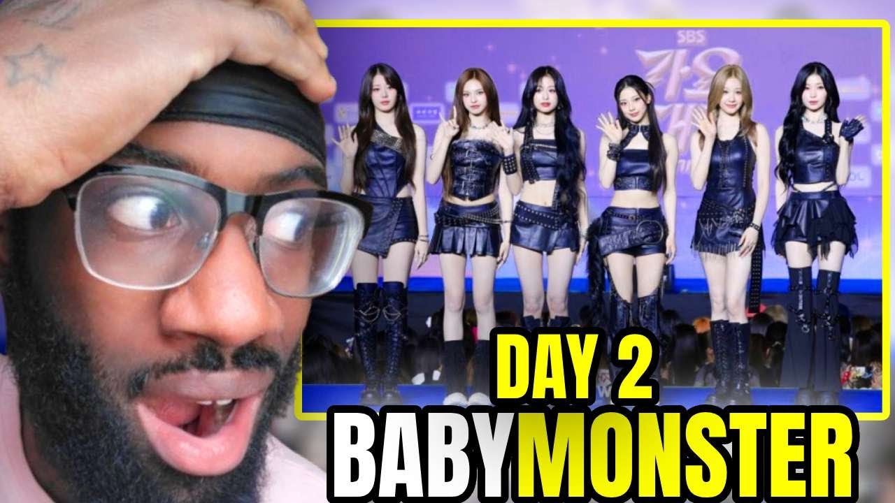 BABYMONSTER SBS Gayo Daejeon 2025 Day 2  Drip + Hot Sauce + Sheesh Reaction