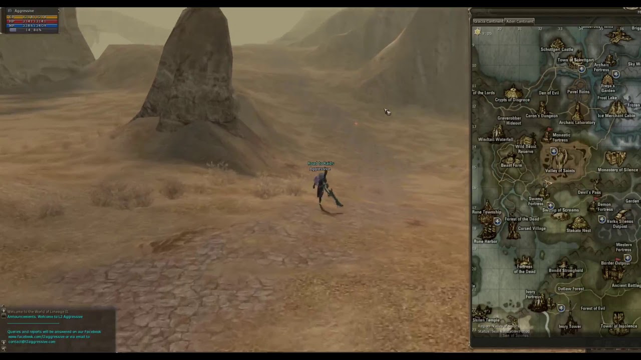 Road to Demons Agent Falston Lv66 - Aggressive Lineage 2 High Five 👽