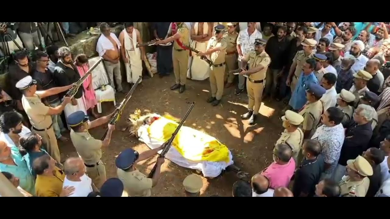Actor Sreenivasan Funeral Service