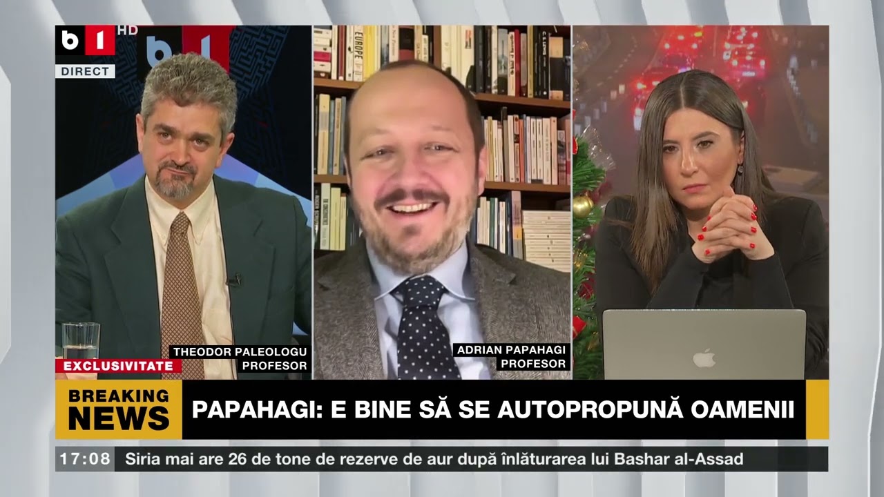 POLITICA ZILEI.  PALEOLOGU ȘI PAPAHAGI, DESPRE CANDIDATURA LUI NICUȘOR DAN LA PREZIDENȚIALE  P3/3