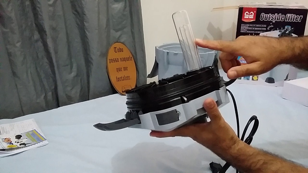 Unboxing do Filtro Canister SunSun HW-402b - Explicações e Curiosidades