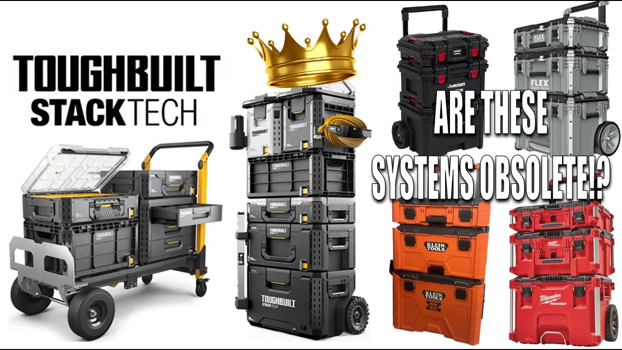 TOUGHBUILT STACKTECH УЖЕ ЗДЕСЬ! Первый взгляд
