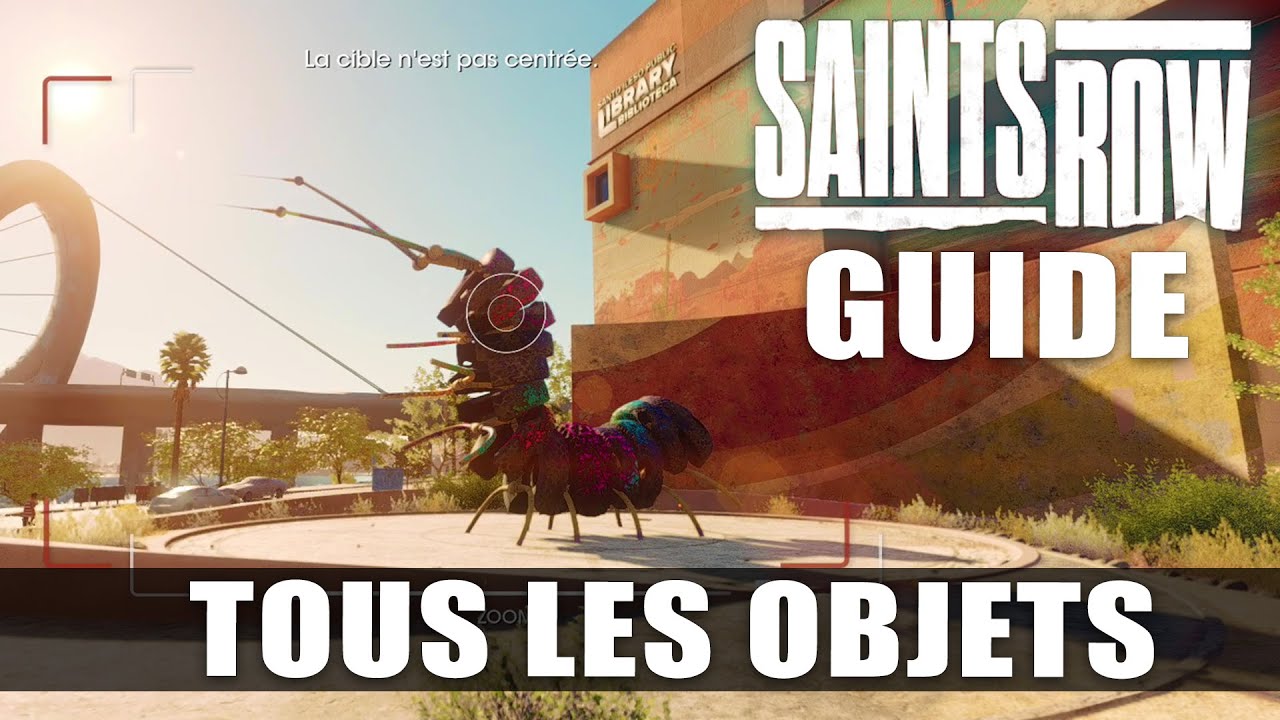 Saints Row - Emplacement de Tous les Objets (Guide Trophée Collectionnite) Collectible