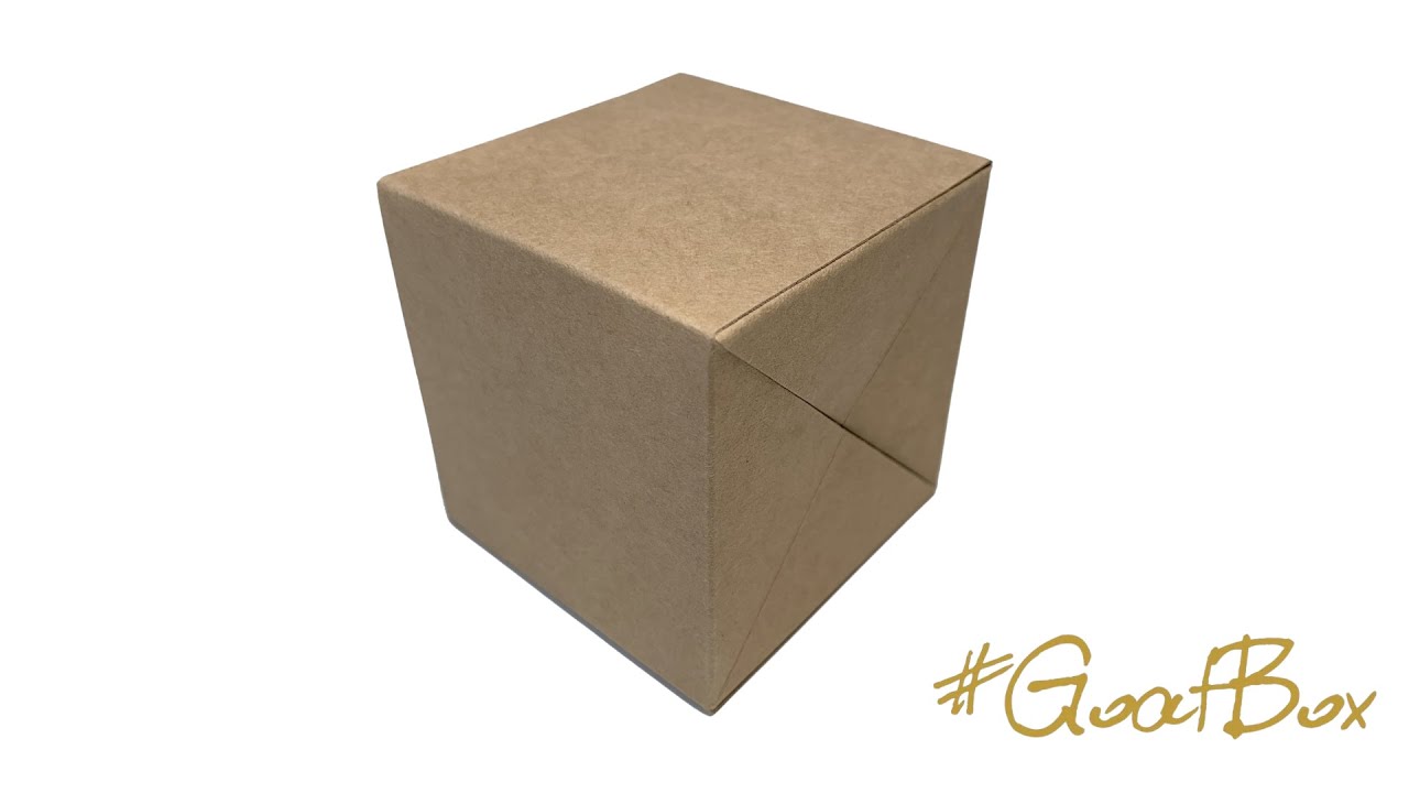 Pop Up Cube kostka skacząca GoatBox | INSTRUKCJA SKŁADANIA