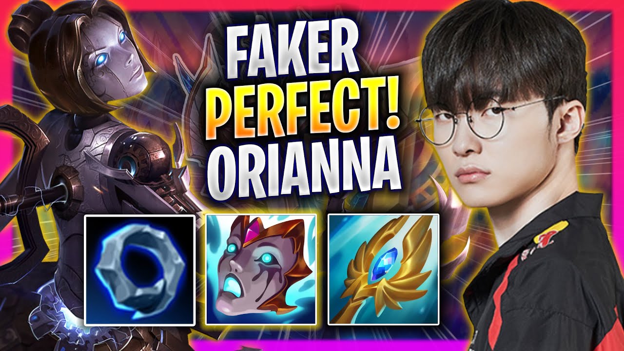 FAKER PERFECT GAME WITH ORIANNA! - T1 Faker Plays Orianna MID vs Zed! | Season 2024