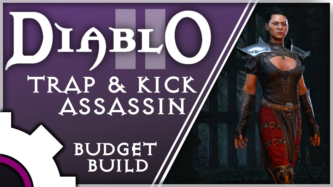 Budget Trapsin with a Kick for Diablo 2 Resurrected - Skills, Items, and Mercenary