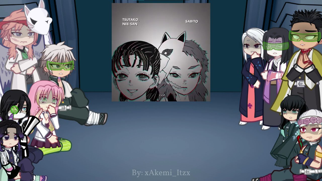 ||Hashiras(+Amane & Kagaya & Sabito - Rengoku) React To  Tomioka Giyuu{ SabiGiyuu  ┊Angst┊2x┊ GC}||•