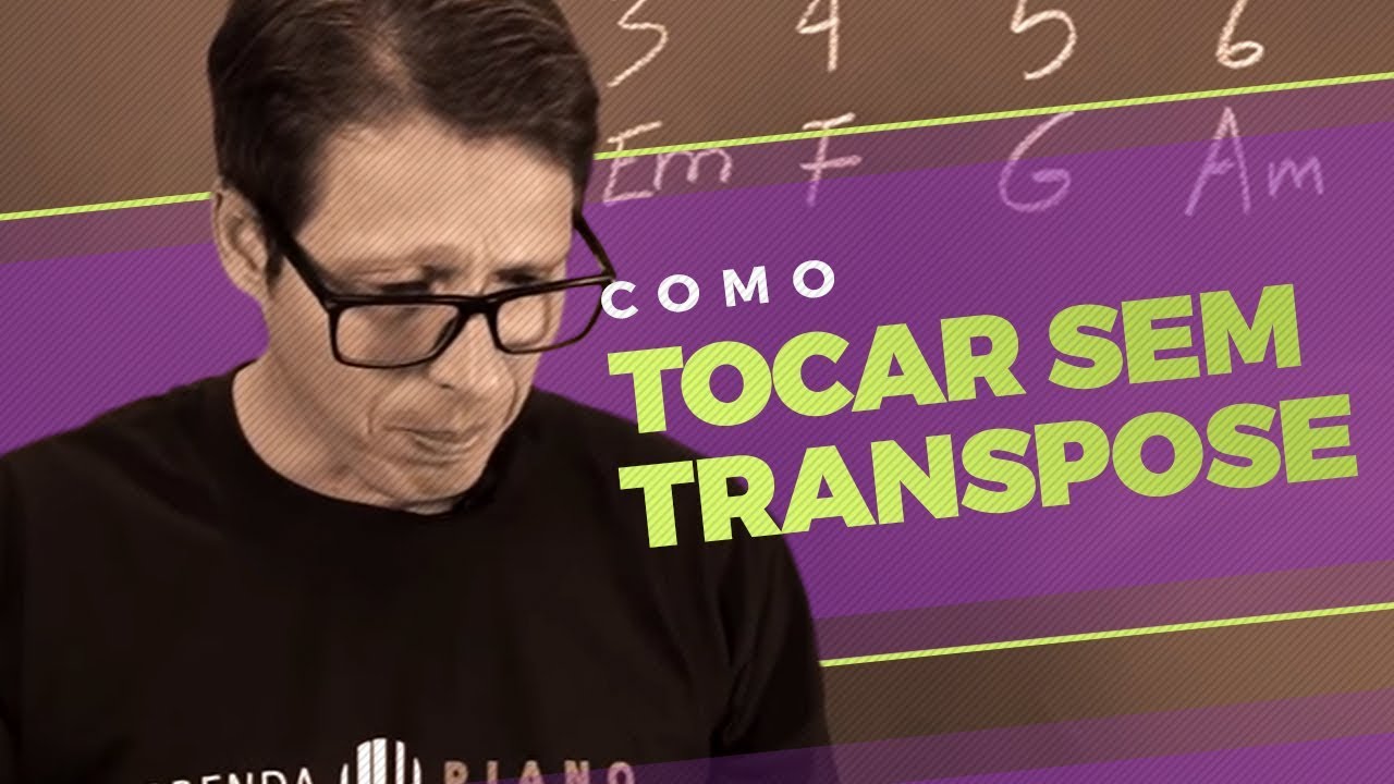 Como tocar em outras Tonalidades sem Transpose