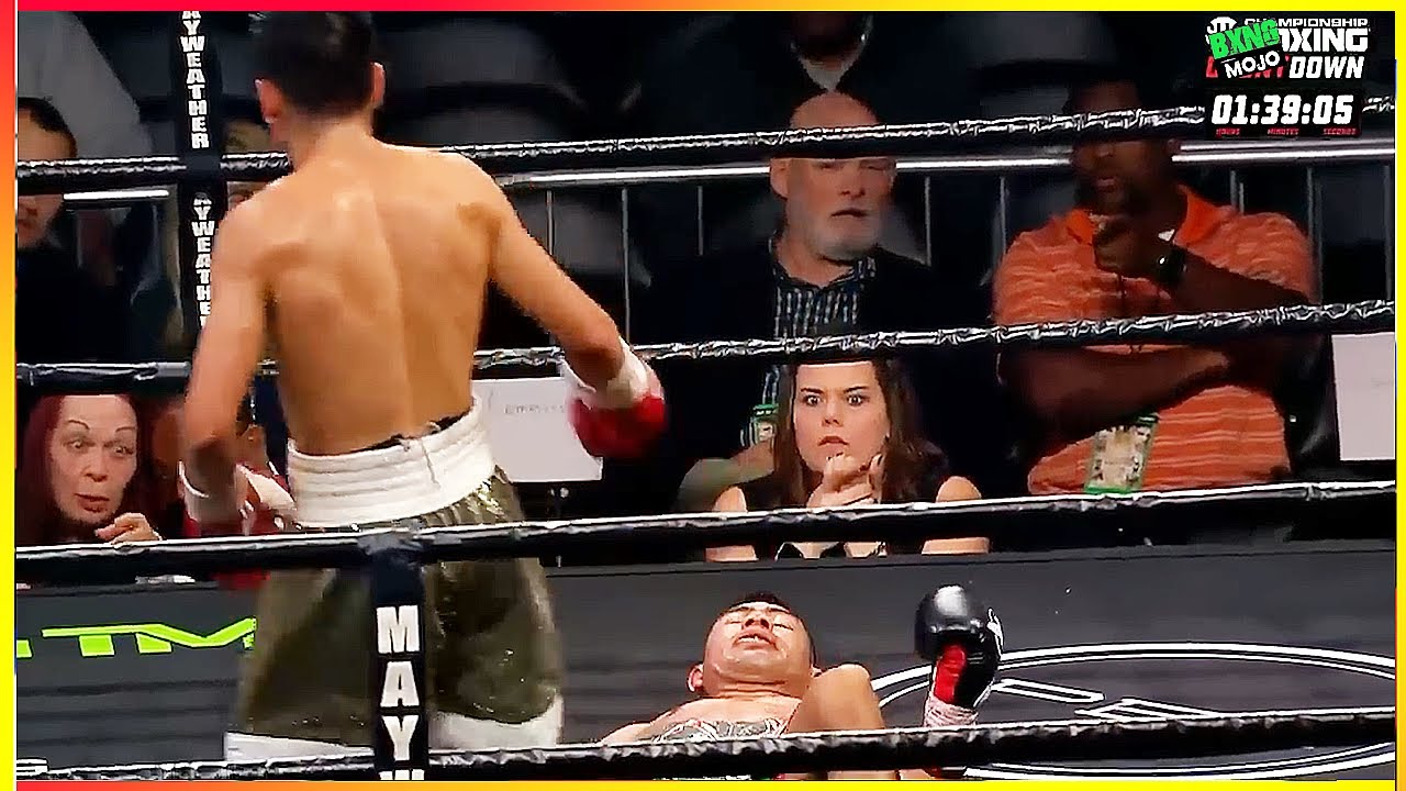 Angelo Leo (USA) vs Cesar Juarez (Mexico) - KNOCKOUT, BOXING HD