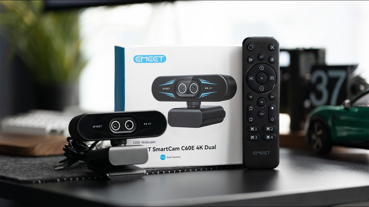 Обзор EMEET SmartCam C60E 4K Dual: первая в мире веб-камера с двумя камерами и разрешением 4K.