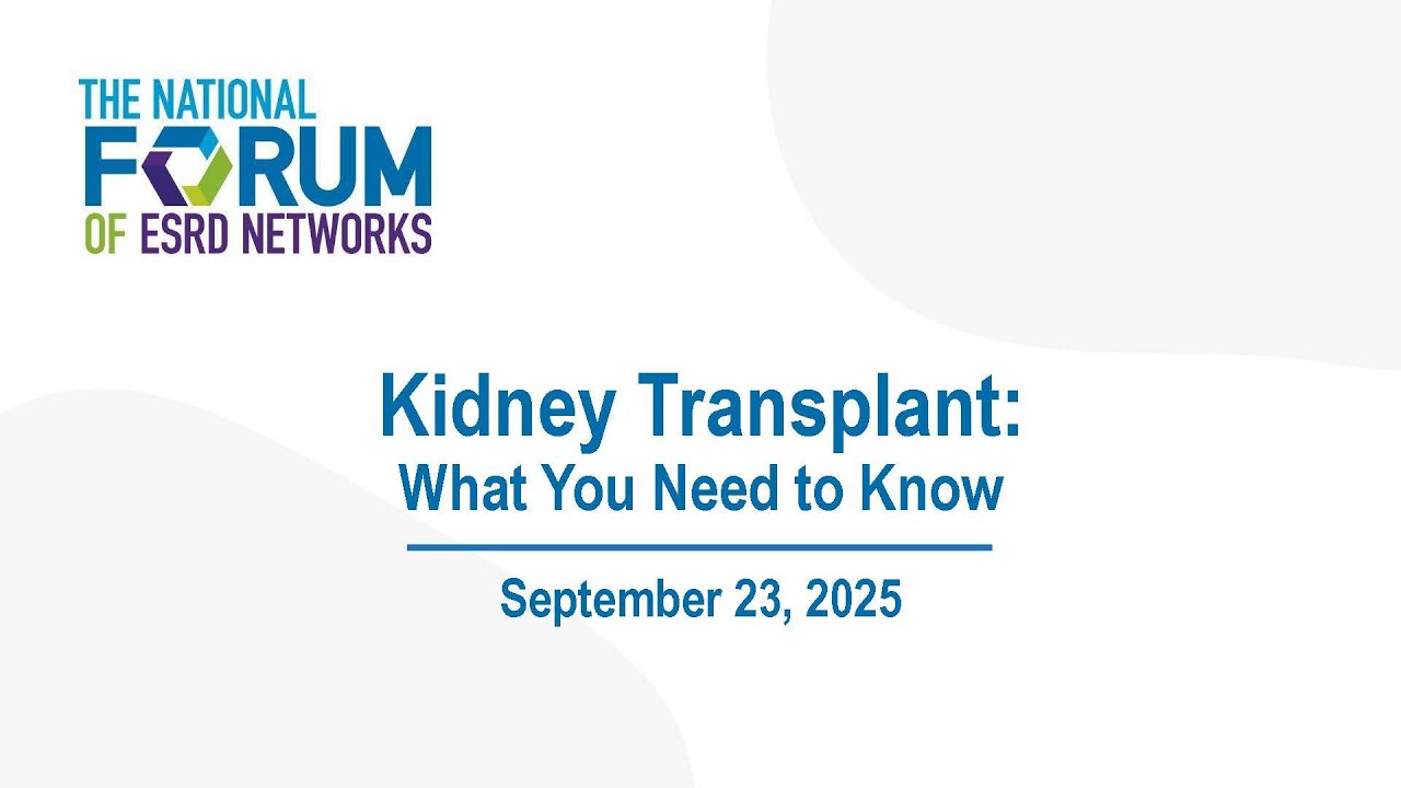 Kidney Transplant: What You Need to Know