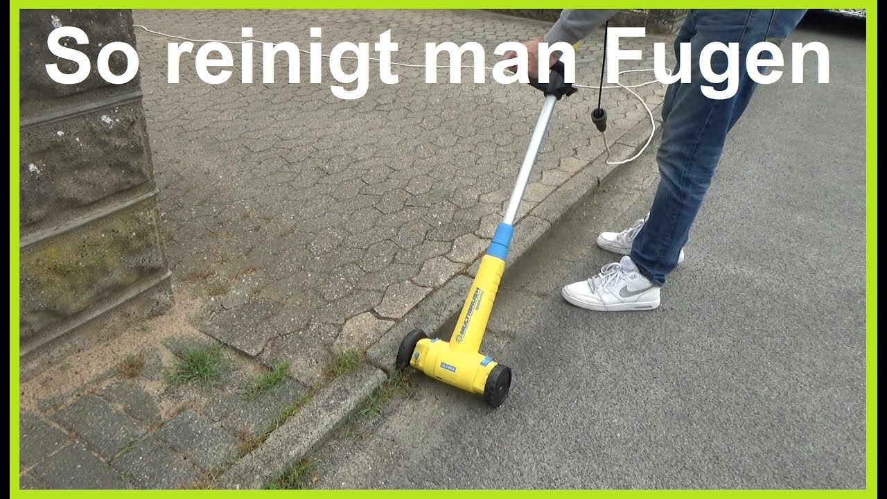 Fugenreiniger Gloria MultiBrush im Test Fugenbürste Terrasse Pflastersteine reinigen