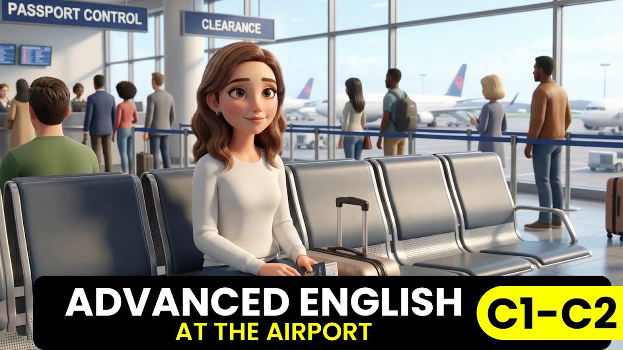 Learn English Speaking | Level C1-C2 | At The Airport | Best Way to Learn English