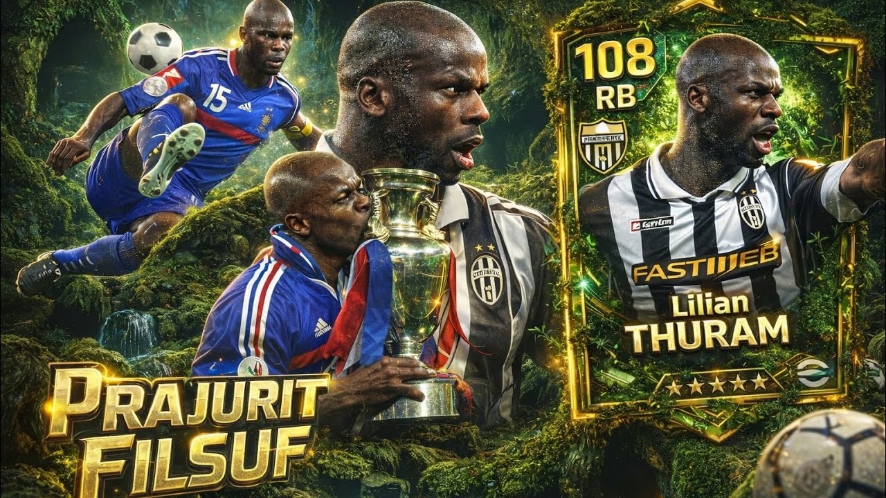 LILIAN THURAM' | RB statistik broken card, lari lincah + kaki robotnya terlalu gacor💀