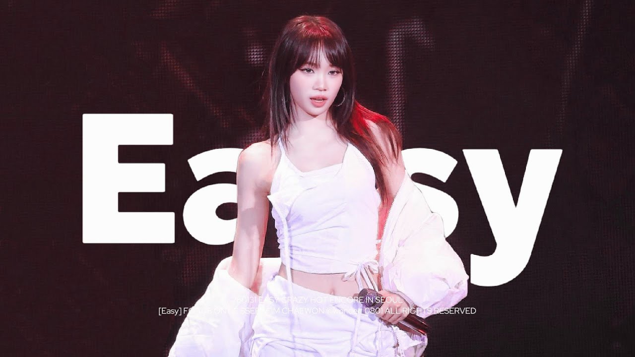 [4K] 260131 'EASY’ 르세라핌 김채원 직캠 LE SSERAFIM KIM CHAEWON FANCAM @ EASY CRAZY HOT ENCORE IN SEOUL