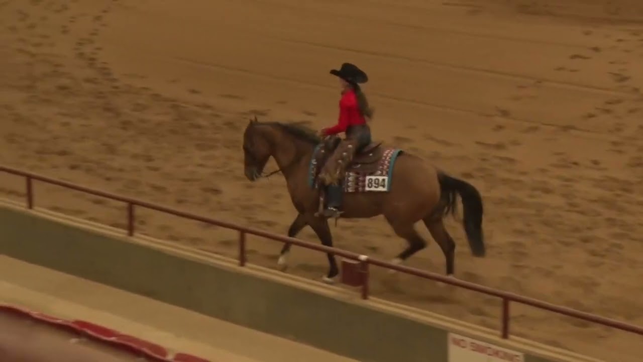 260319 Ranch Reining Gabriella Marie Mitchell on All Glitter And Gold
