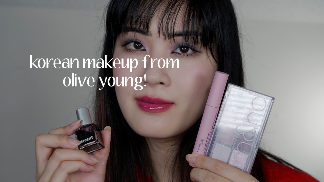 новая корейская косметика || вещи, которые я купила у Olive Young (Romand, Heart Percent, Peripera)
