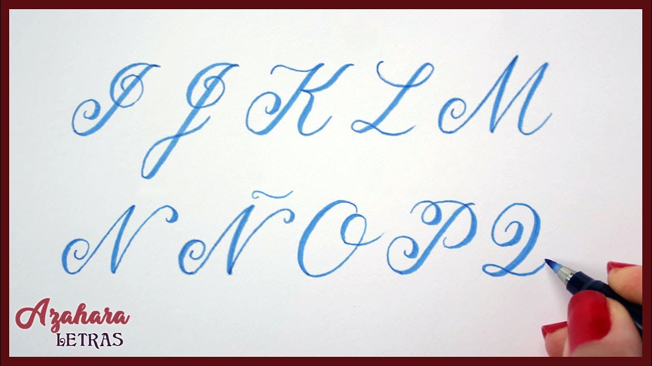 ✍ Curso de Caligrafía - Lección 17: Copperplate Mayúsculas Parte 2: I - Q