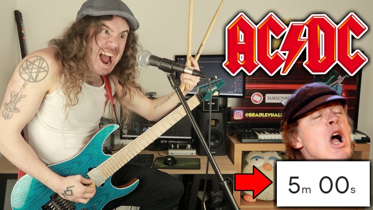 Создание песни AC/DC за 5 минут (скоростное прохождение)