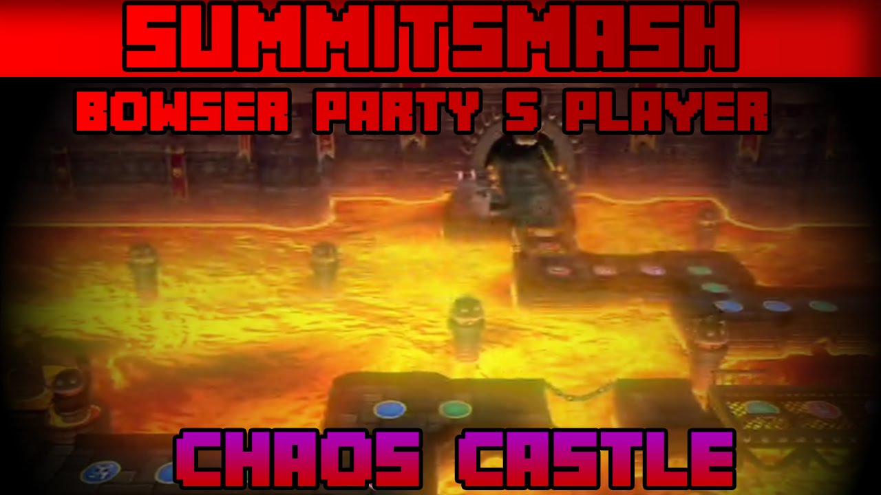 Mario Party 10: Chaos Castle Bowser Party (5 Player)