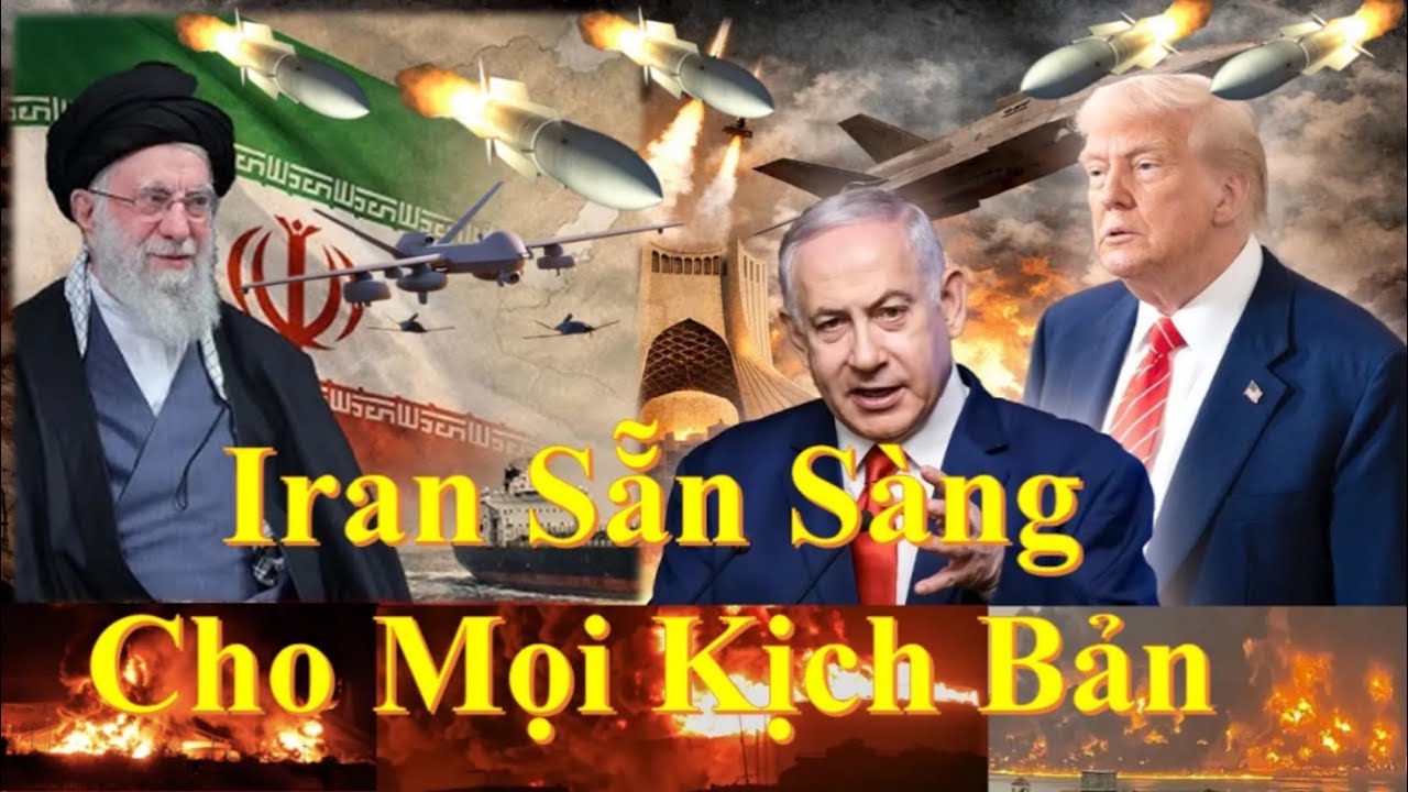 Iran dội mưa t&ecirc;n lửa v&agrave;o Israel sau ph&aacute;t biểu của Trump, TG phải trả gi&aacute; khi Mỹ dừng cuộc chiến