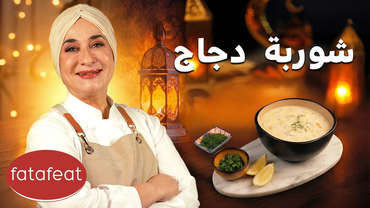 مطبخ منال العالم الحلقة 8 - شوربة دجاج (رمضان 2026)