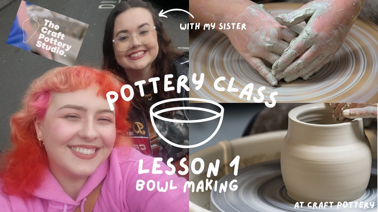 Pottery Class Week 1👩‍🎨🧡 - BOWLS 🥣