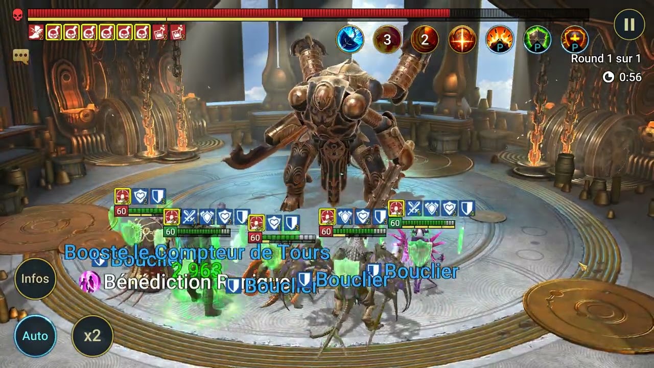 Raid Shadow Legend - Best Free To Play Iron Twins Fortress Stage 15 Team