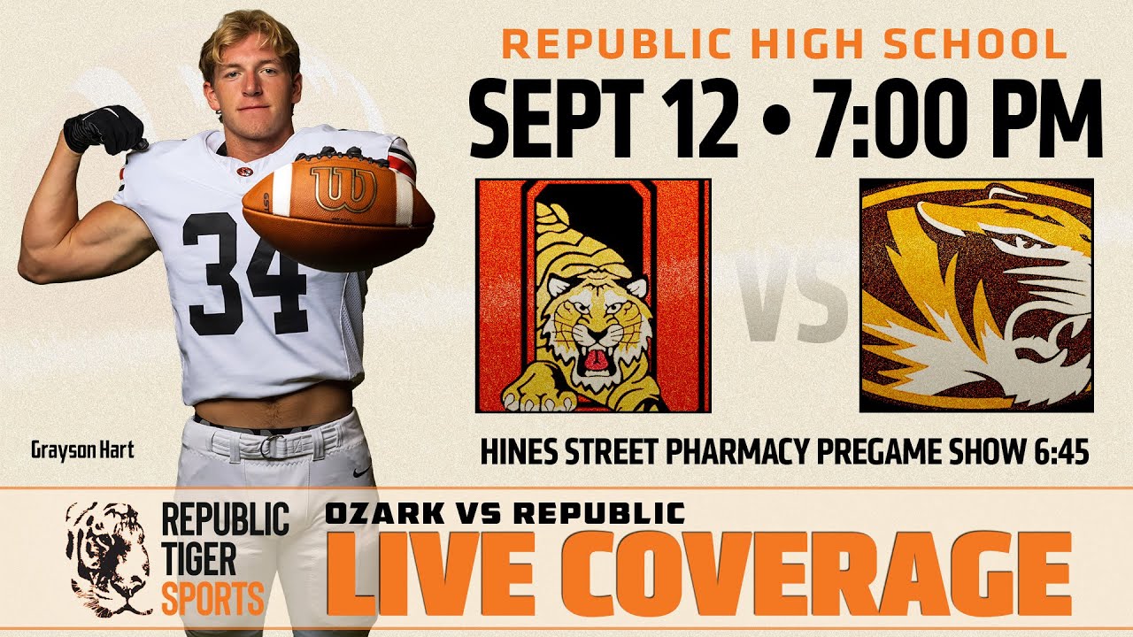 Football - Ozark at Republic