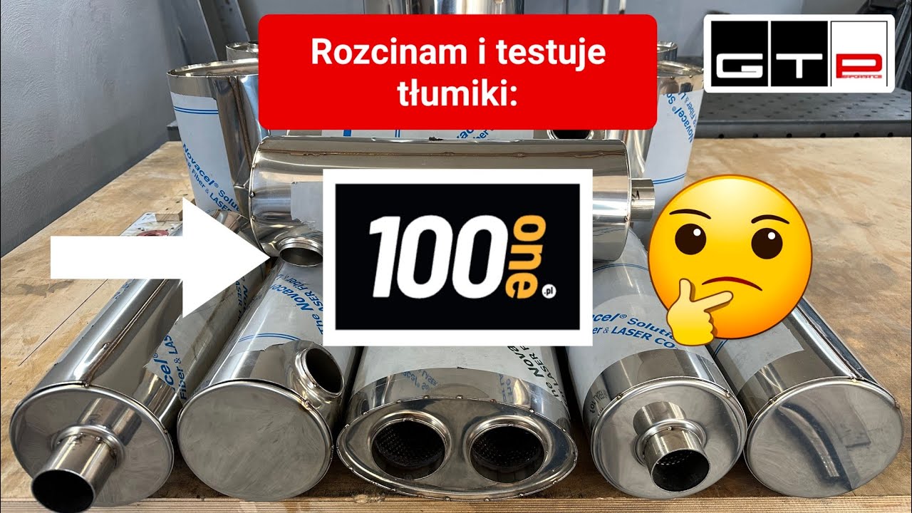 Rozcinam i sprawdzam jakość tłumików 100one.pl / Najlepsze tłumiki w Polsce?