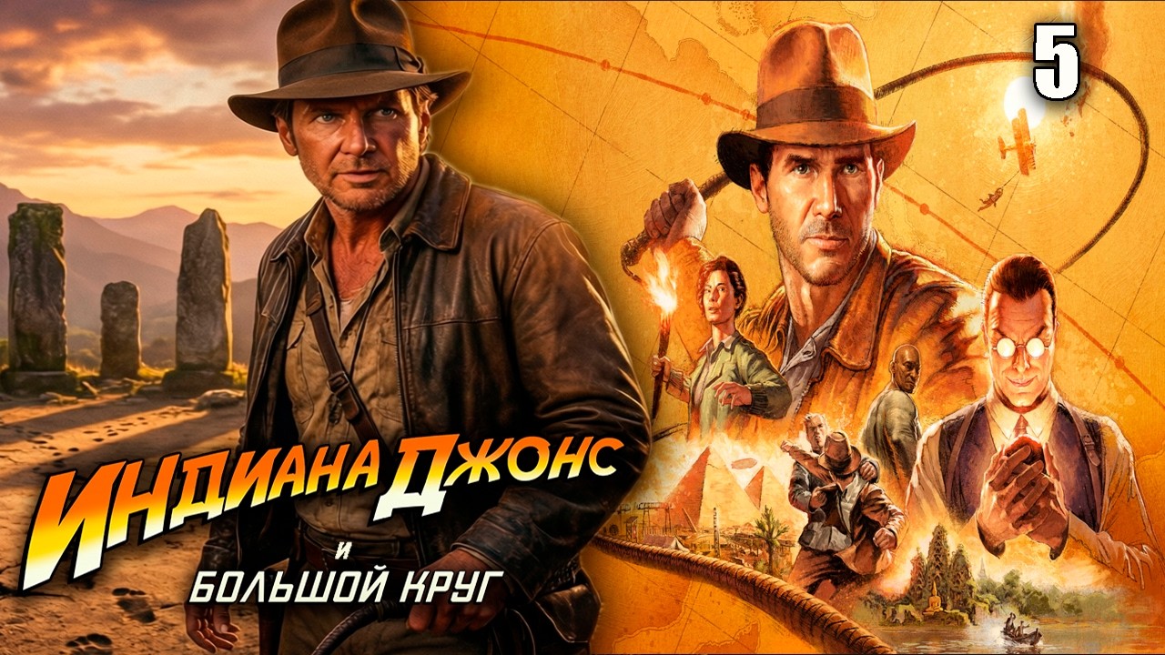Indiana Jones And The Great Circle №5 - Дело было в Гизе