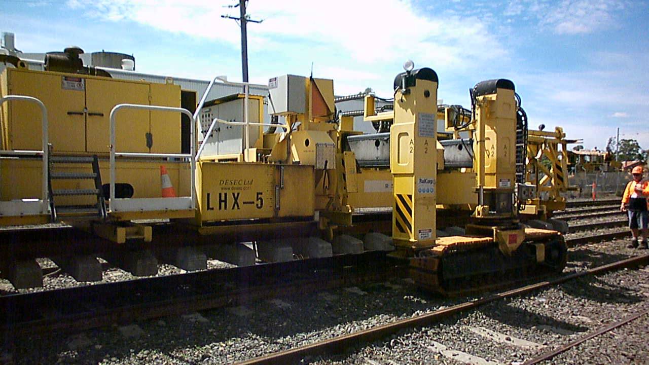 Railcorp DESEC Tracklayer Demo
