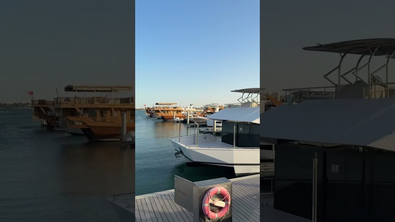 Old doha port 🇶🇦 #doha #qatar #olddohaport