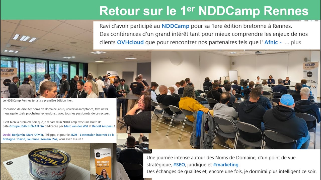 Retour sur le 1er NDDCamp Rennes, 21 novembre 2025