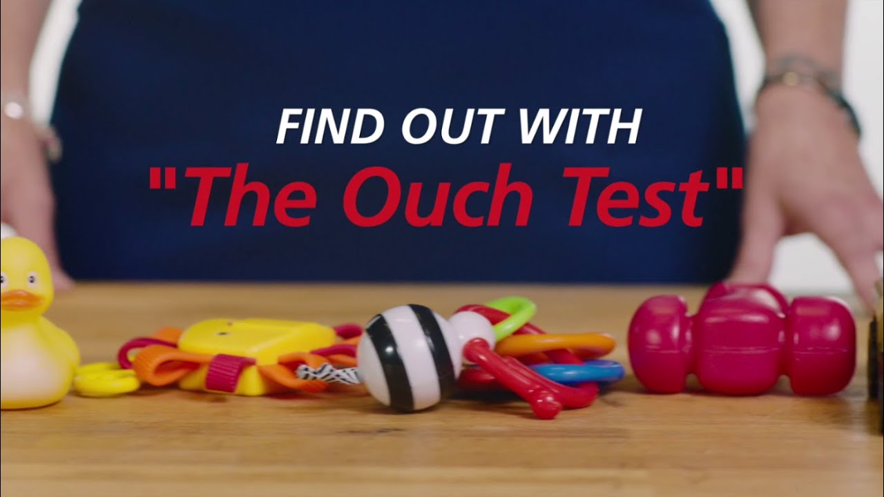 The Ouch Test: Are Baby Car Seat Toys Safe?  | Toy Safety Tips