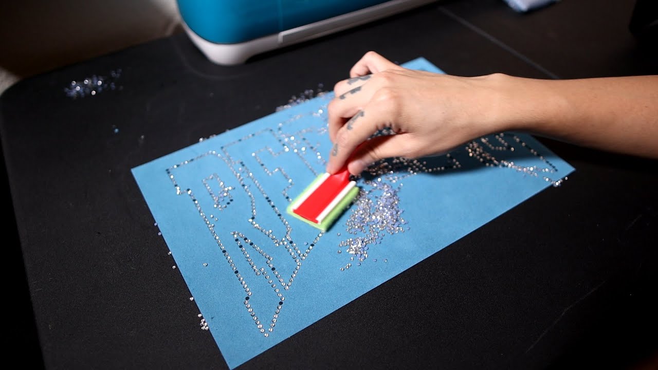 The Easiest Way To Create Rhinestone Transfers (FULL TUTORIAL)