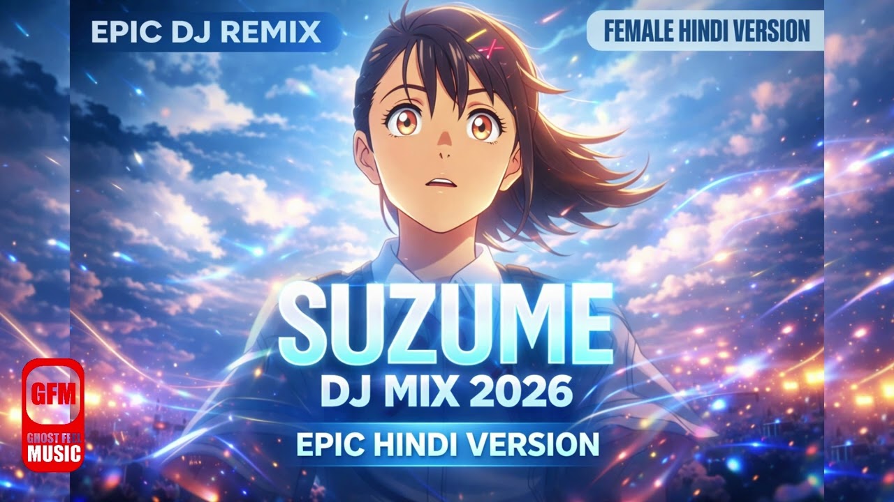 Suzume Hindi Version | EDM DJ Remix | Emotional Anime Song