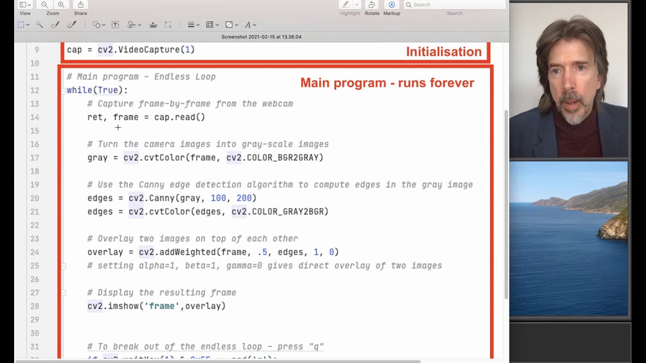 Kaspar Althoefer   Teaching   Python OpenCV Part 3