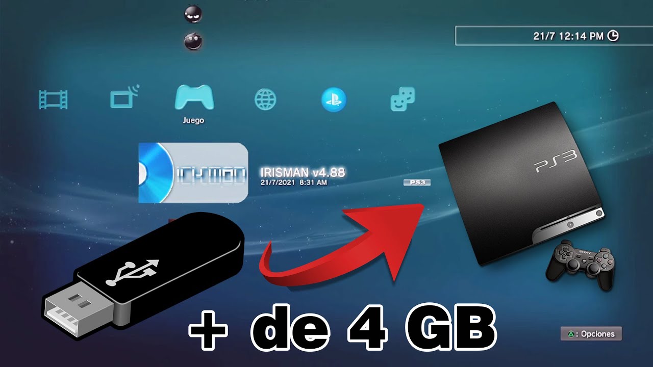 UTILIZAR FORMATO NTFS PARA PASAR ARCHIVOS MAS DE 4GB A TU PS3 FÁCILMENTE CON IRISHMAN