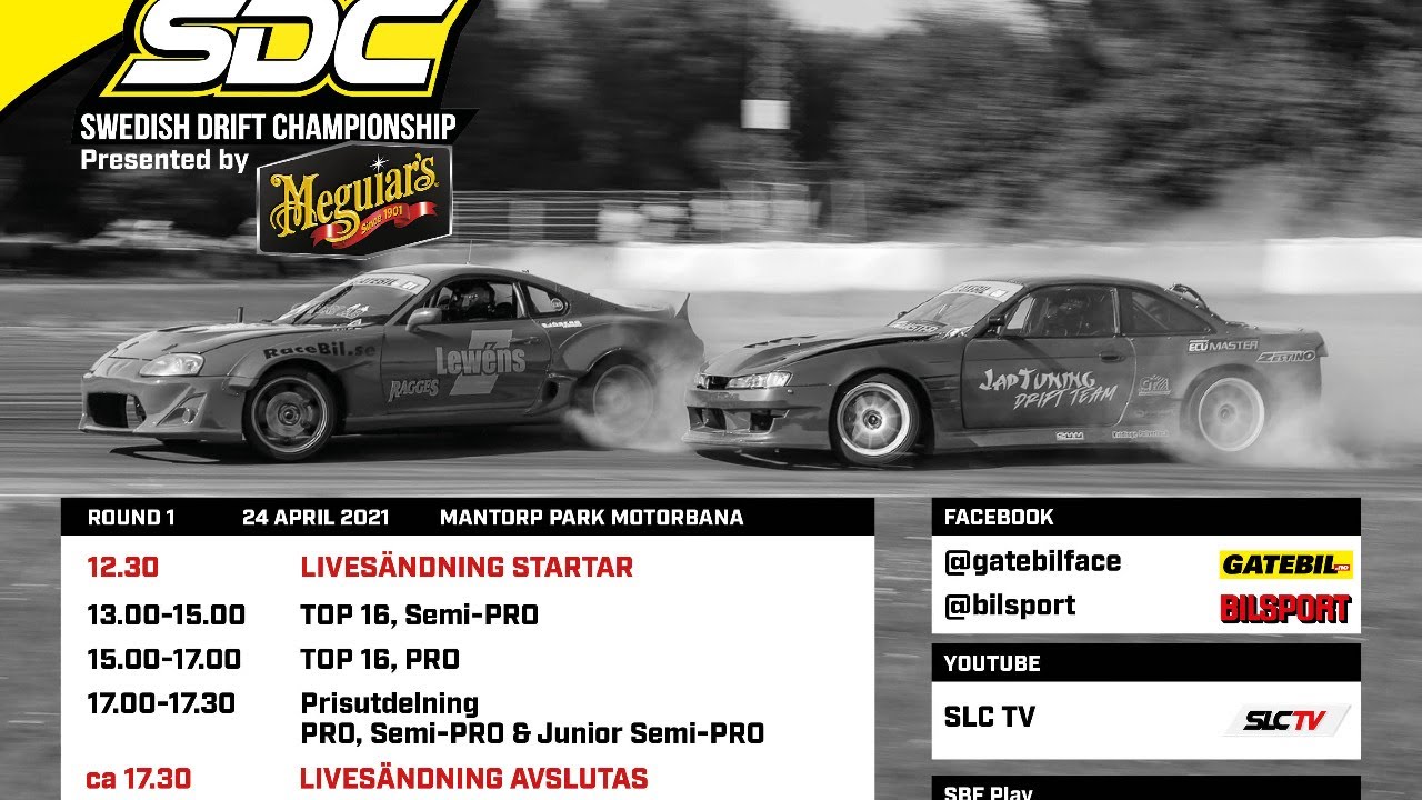 Round 1 | Gatebil Swedish Drift Championship 2021 - Mantorp Park