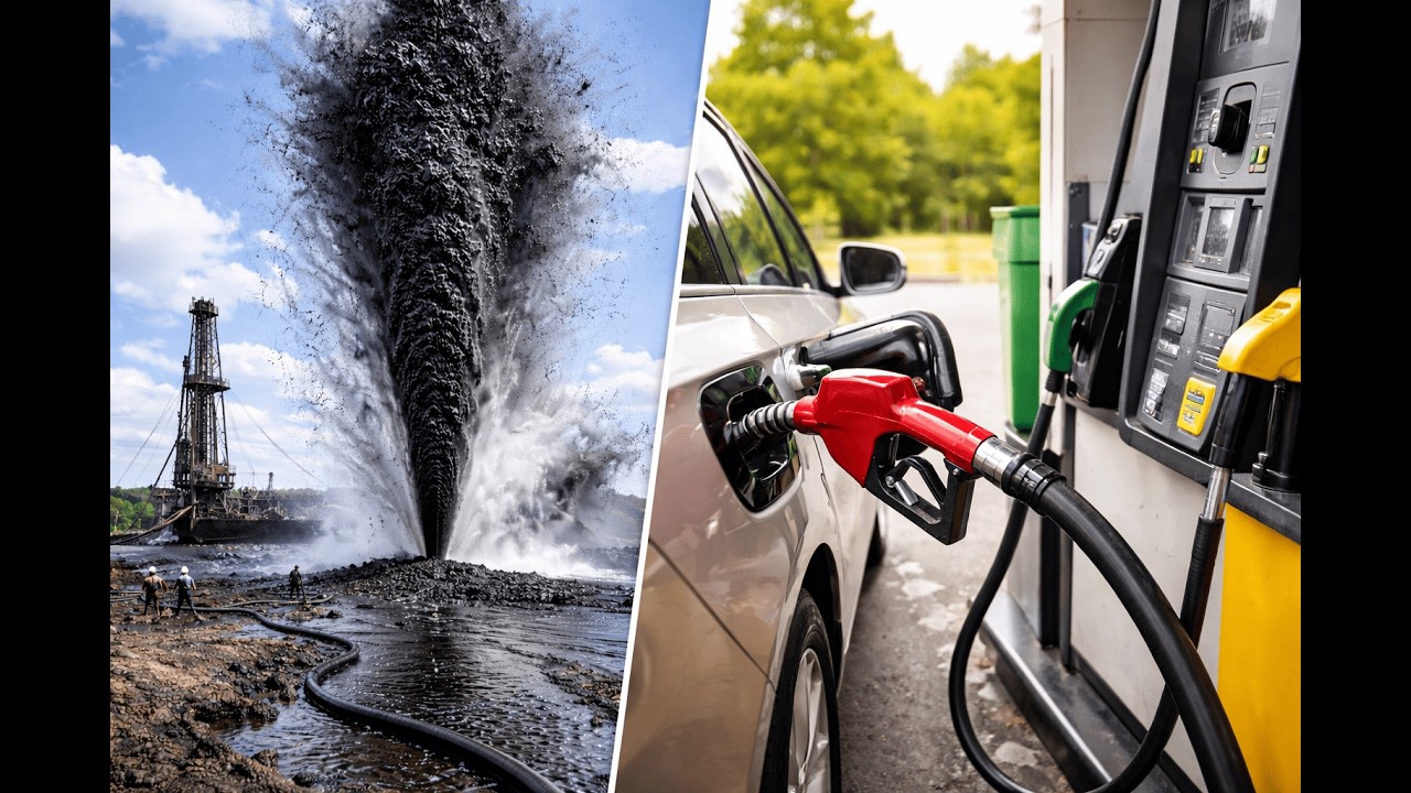 Así se hace la gasolina