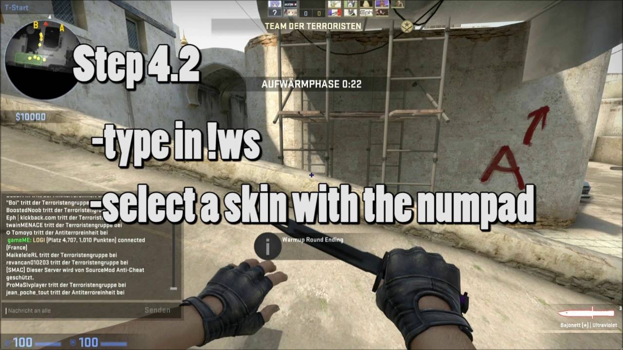 How to test any Knife or Skin in CS:GO (fastest way)